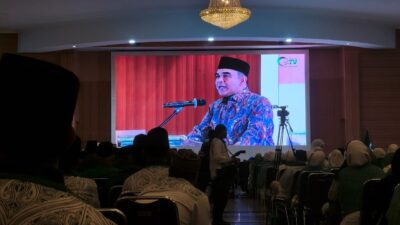 Pembukaan Muktamar Al Washliyah Jadi Momentum IAI Rawa Aopa Perluas Kolaborasi Perguruan Tinggi.