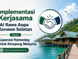 IAI Rawa Aopa Implementasikan Kerja Sama dengan Koperasi Homestay Teluk Ketapang, Siapkan Fun Trip hingga Forum Antarabangsa Belia.