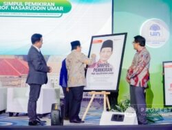 UIN Jakarta Luncurkan Tiga Buku Seri Pemikiran Menag Nasaruddin Umar, Gaungkan Kebangkitan Tradisi Intelektual Islam.