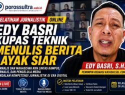 Ismail Suardi Wekke Gelar Pelatihan Jurnalistik, Edy Basri Kupas Teknik Menulis Berita Layak Siar.