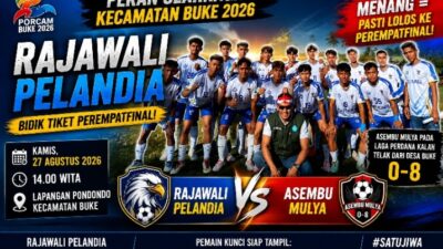 Rajawali Pelandia Bidik Tiket Perempatfinal, Asembu Mulya Datang dengan Tekad Bangkit.
