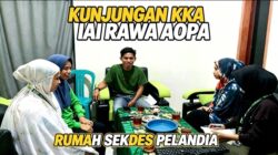KKA IAI Rawa Aopa Posko 9 Gali Data Wilayah Desa Pelandia untuk Perkuat Laporan Kelompok.