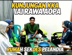 KKA IAI Rawa Aopa Posko 9 Gali Data Wilayah Desa Pelandia untuk Perkuat Laporan Kelompok.