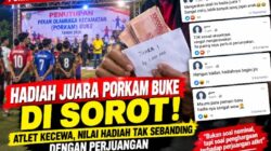 Kontribusi Desa Tertinggi, Hadiah Juara PORKAM Buke Malah Terjun Bebas: Atlet Kecewa dan Pertanyakan Panitia.