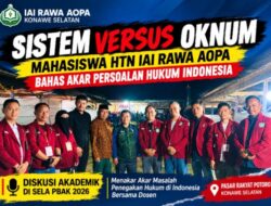 Sistem Versus Oknum: Mahasiswa HTN IAI Rawa Aopa Bahas Akar Persoalan Hukum Indonesia.