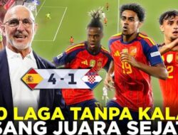 Spanyol Mengamuk! Kroasia Dibantai 4-1,Siapa yang Bisa Menghentikan La Roja?
