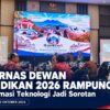 Rakornas Dewan Pendidikan se-Indonesia 2026 Rampung, Transformasi Teknologi Jadi Sorotan.