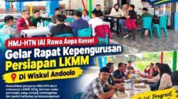 HMJ-HTN IAI Rawa Aopa Matangkan Persiapan LKMM 2026, Perkuat Kaderisasi dan Kepemimpinan Mahasiswa.